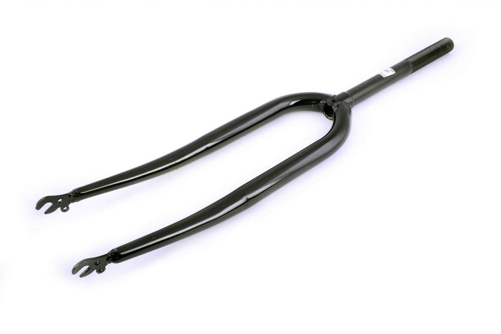 Вилка велосипедна жорстка (з кріпленням V-brake, 28) (чорна) Мукачево - фото 1