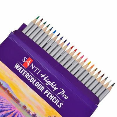 Олівці кольорові Santi Highly Pro 24 шт акварельні (742385) Вінниця - фото 2