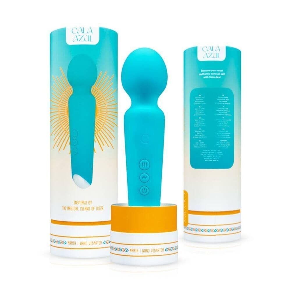 Вібромасажер Cala Azul – Maria Wand Vibrator, 10 режимів, регулювання інтенсивності Sex Aura Київ - фото 9