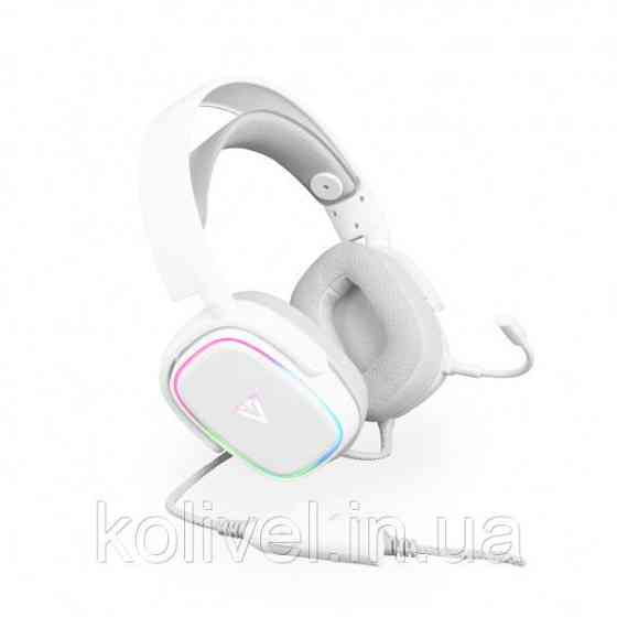 Ігрова гарнітура Modecom Volcano RGB Prometheus 7.1 White USB (S-MC-899-PROMETHEUS-200) Киев