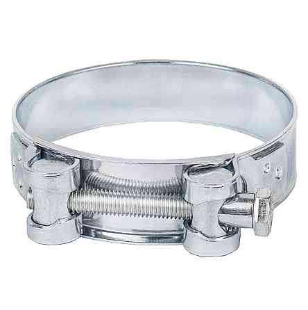 Хомут силовой оцинкованный 24мм Ø86-91мм (КРАТНО 5шт) SIGMA (2509251) Киев