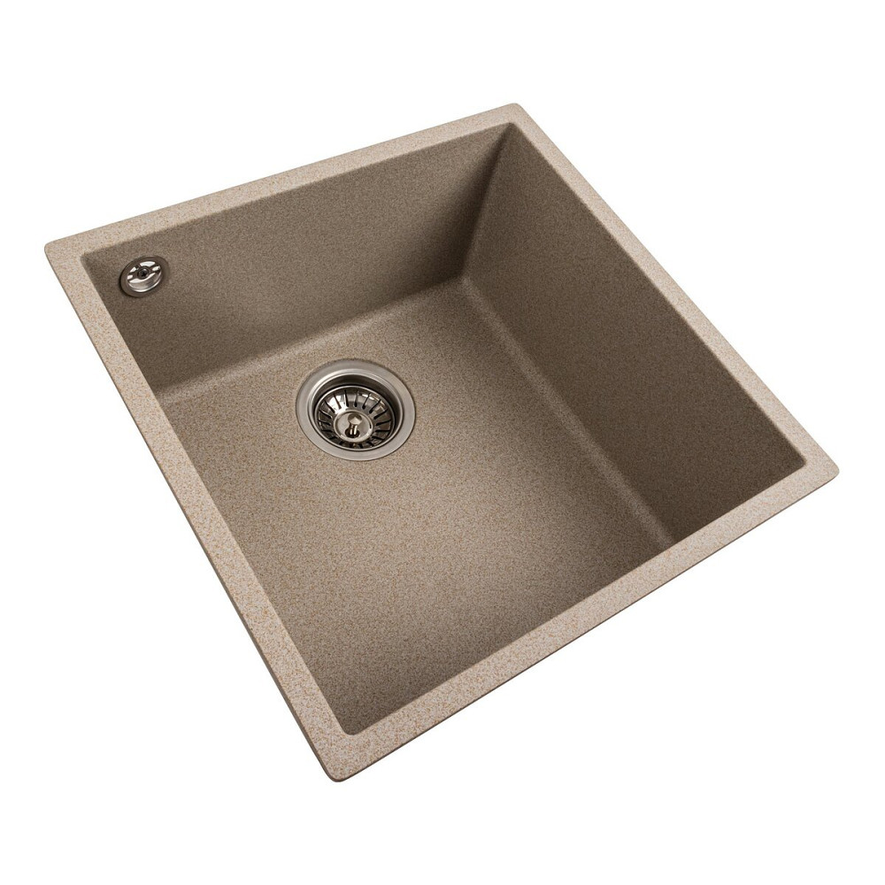 VALESO Гранітна мийка для кухні VALESO RUBA 4040 матова Сафарі Коломыя - изображение 2