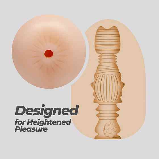 Мастурбатор-яйце, анал CRUSHIOUS EZY EGG THE Anal, реалістичний Sex Aura Київ