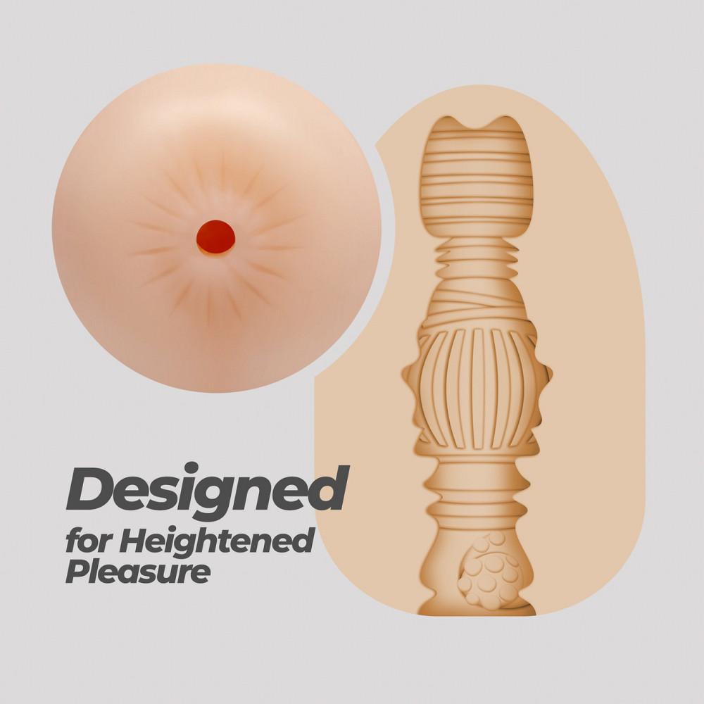 Мастурбатор-яйце, анал CRUSHIOUS EZY EGG THE Anal, реалістичний Sex Aura Київ - фото 6