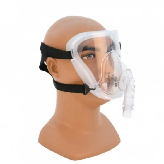 Повнолицьова маска силіконова Sleepas L для CPAP/BiPAP та ШВЛ Дніпро