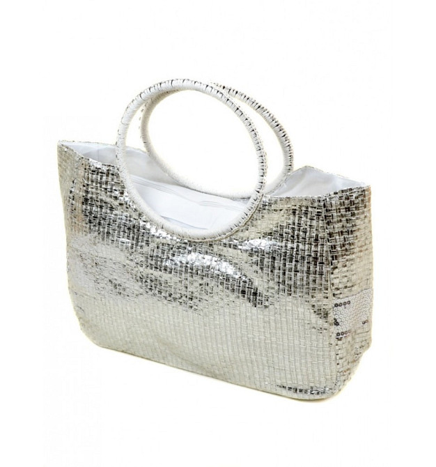 Сумка літня жіноча срібляста Київ - фото 2