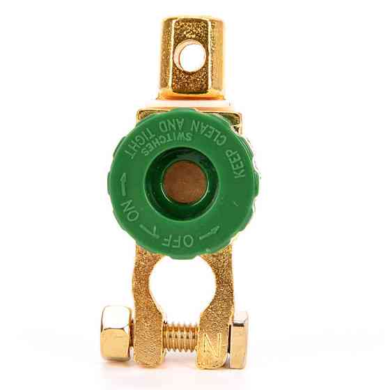 Клема для автомобільного АКБ з вимикачем 6-24В, металевий Київ