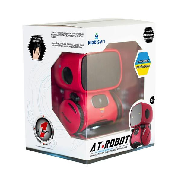 Інтерактивний робот AT-Robot із голосовим управлінням українською червоний (AT001-01-UKR) Харків - фото 3