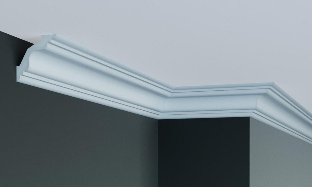 Карниз полиуретановый гладкий Gaudi Decor P 214 Днепр - изображение 1