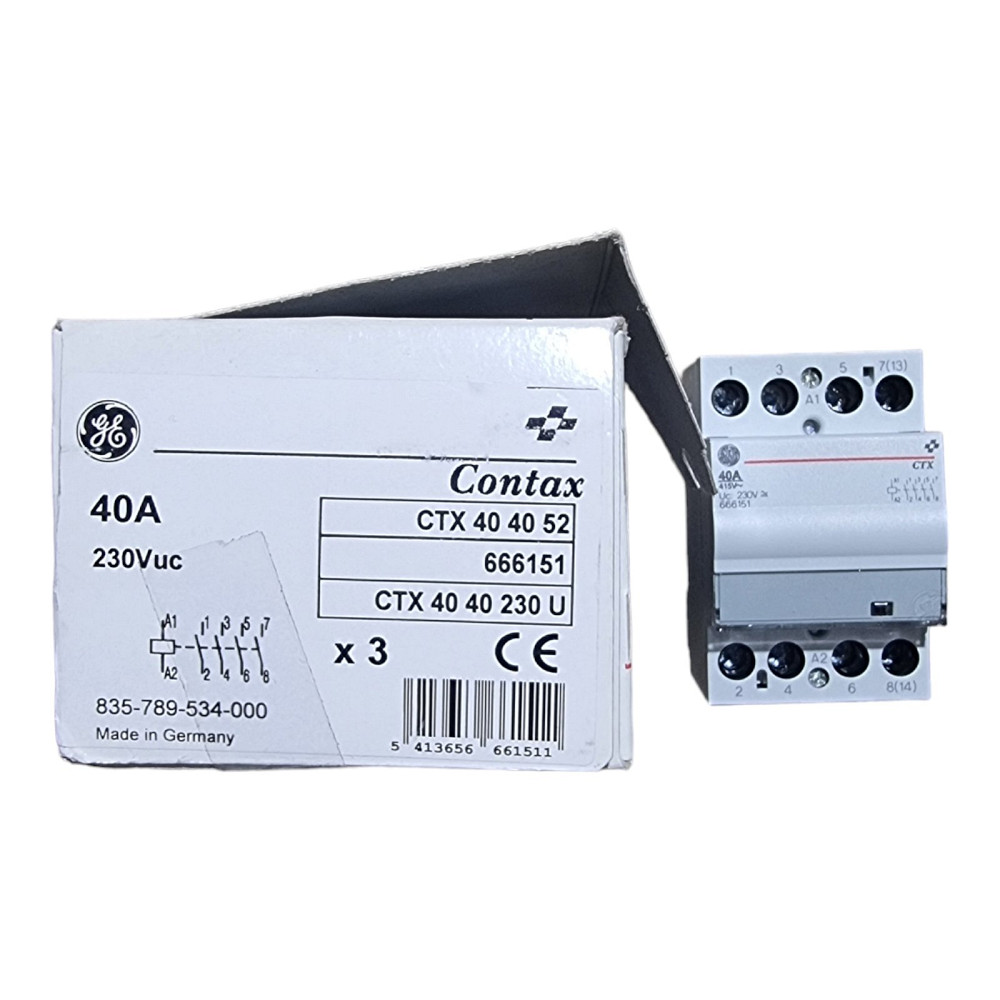 Контактор CTX 40 40 52 4P 18,5KW 40A Луцьк - фото 1