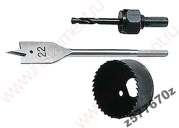 Набор для установки врезных замков, 22 мм/48 мм Полтава - изображение 1