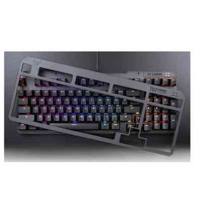 Клавиатура ASUS TUF Gaming K3 Gen II Opti-Mech RGB Red Switches USB UA Black (90MP0390-BKMA00) Винница
