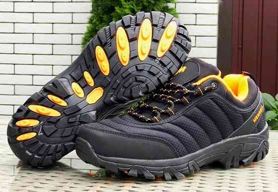 Кросівки MERRELL ТЕРМО Gore-Tex Чоловічі Жовтогарячі Мерелл Зимові Гортекс (розміри: 41,42) Дніпро