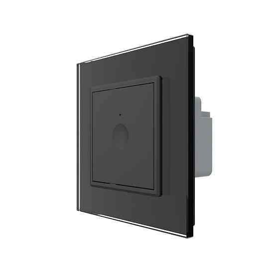 Сенсорний вимикач Sense 1 сенсор Livolo чорний (722000112) Коломия