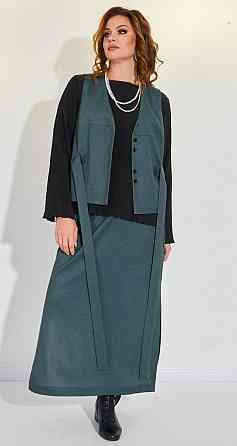 Костюм-трійка зі спідницею (48) Київ