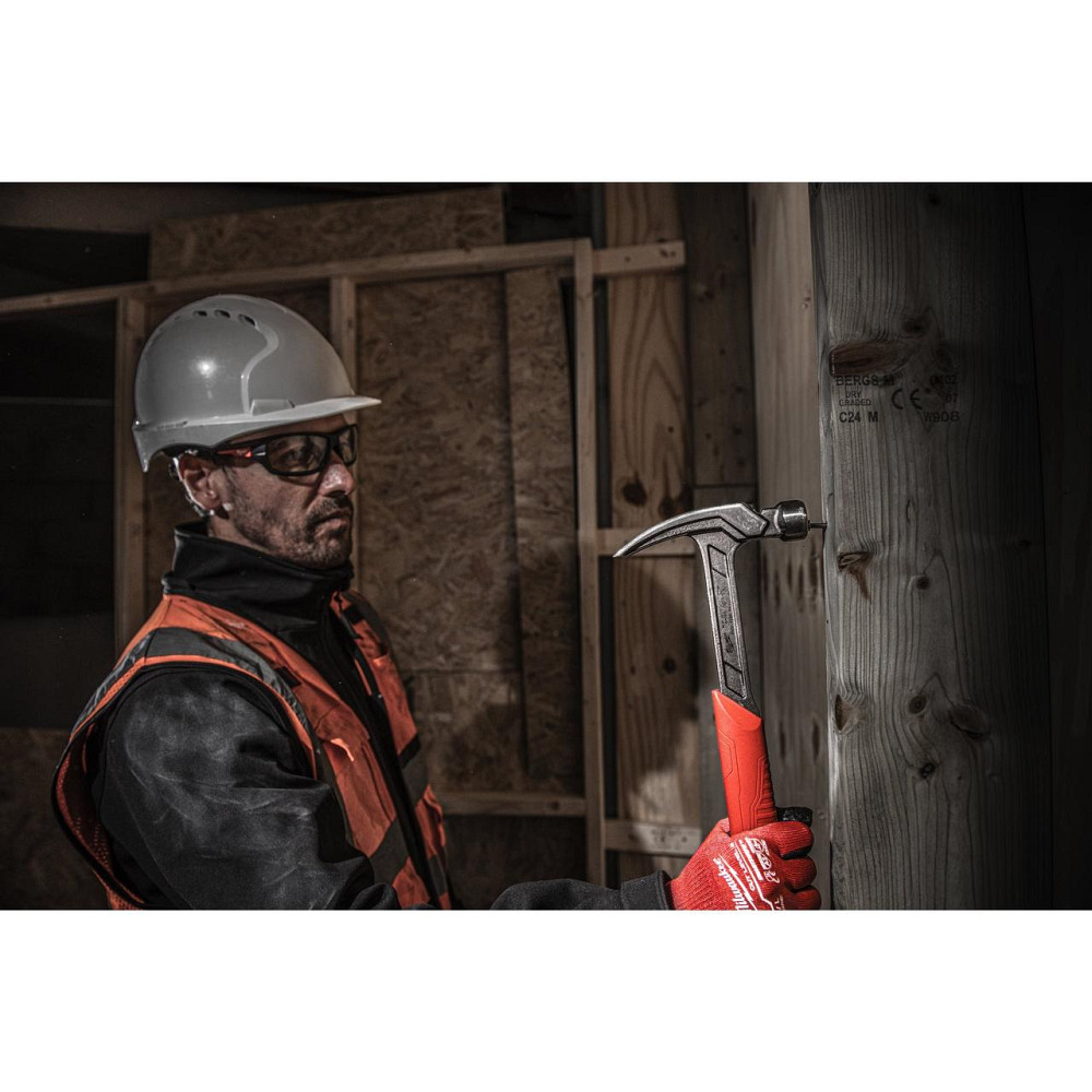 Сталевий молоток з закругленим цвяходером 20 унцій/570 грам MILWAUKEE Одеса - фото 9