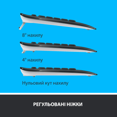 Комплект Logitech MK540 Advanced Wireless UA Black (920-008685) Вінниця - фото 9