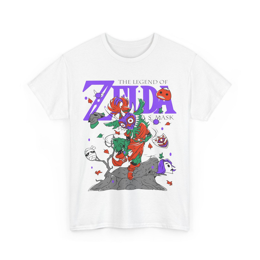 Футболка для мальчика аниме Маджорас Маск Легенд Зелда оверсайз (рост от 165 до 180 ) Черний AnimeJ0345m Днепр - изображение 7