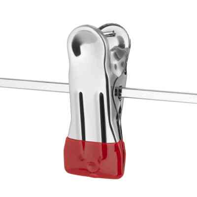 Плічка Ardesto Металеві З прищіпками для штанів Червоний 30 см 5 шт. (ARHC2805RC) Вінниця