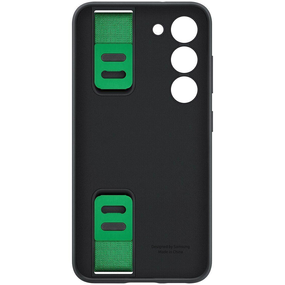 Чохолнакладка Samsung Silicone Grip Case для Samsung Galaxy S23 SMS911 Black (EFGS911TBEGRU) Чорний Харьков - изображение 4