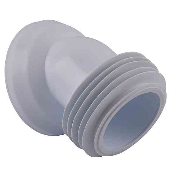 Коліно OPTIMUM для унітазу 45 ° D115 пластик з ущільненням OPTI 30515/147 (000031823) Київ