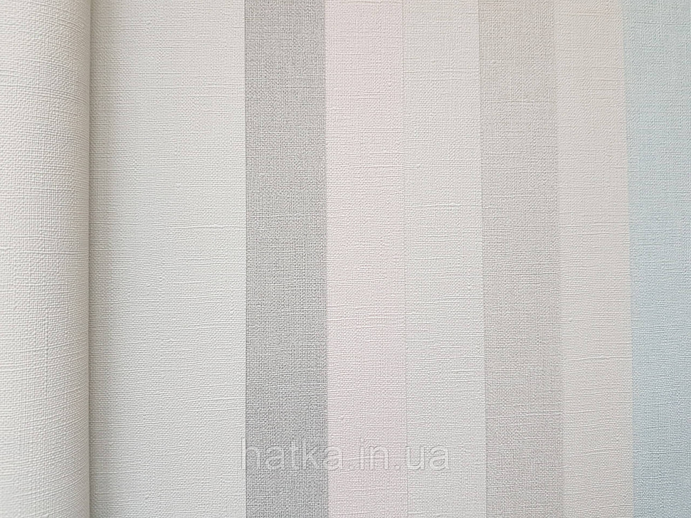 Шпалери вініл на флізеліні A.S.Creation Maison charme 0.53x10 однотон потертості під тканину біло-сірі Київ - фото 2