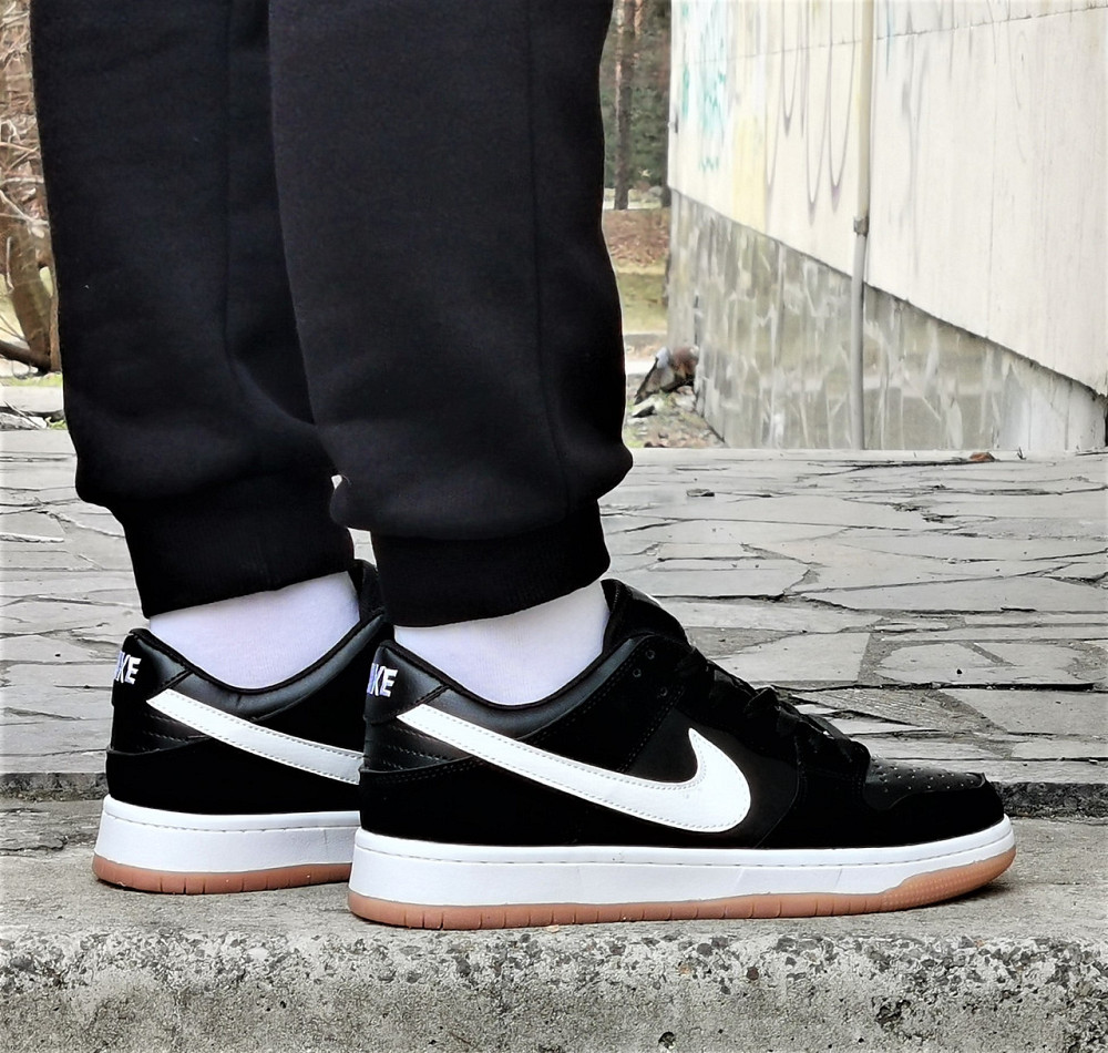 Кроссовки Nike Force Черные Мужские Форсы Кожаные Найк (размеры: 41) Днепр - изображение 4