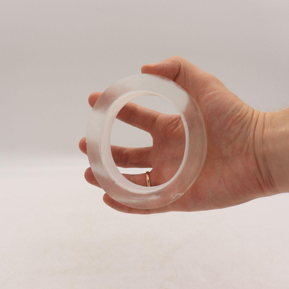 Багаторазова клейка стрічка 5м Ivy Grip Tape / Надсильна стрічка липучка / Нано стрічка Київ - фото 10