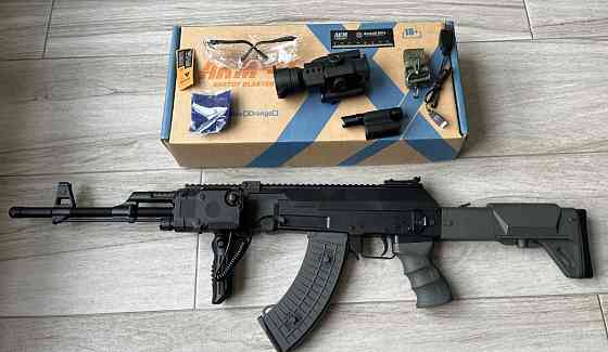 Профессиональный игрушечный автомат на орбизах АК-74, АК-47 Орбиган. Харьков