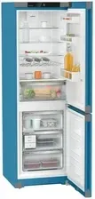 Холодильник Lodówka Liebherr CNDLB5223 z zamrażalnikiem dolnym 185,5 cm Niebieska Киев