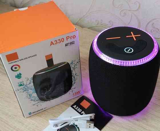 Блютуз колонка із потужним звучанням 15Вт та підсвічуванням. Харків