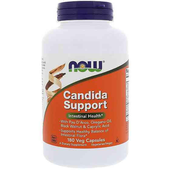 Рослинний комплекс Now Foods Candida Support 180 вег капс Київ