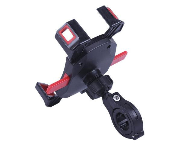 Держатель телефона M13A черный с красным, крепление на руль, Kewiq Мукачево - изображение 2