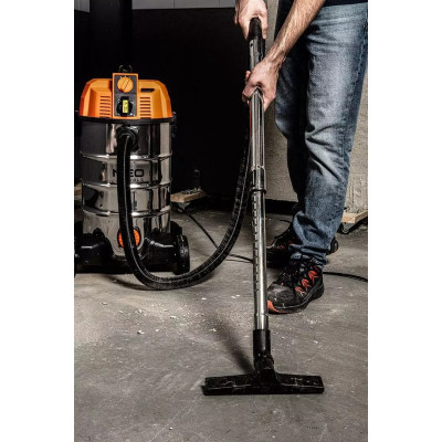Пылесос строительный Neo Tools 1600Вт, 18 кПа, 35л, HEPA, колеса, 7.5кг (04-739) Винница - изображение 5