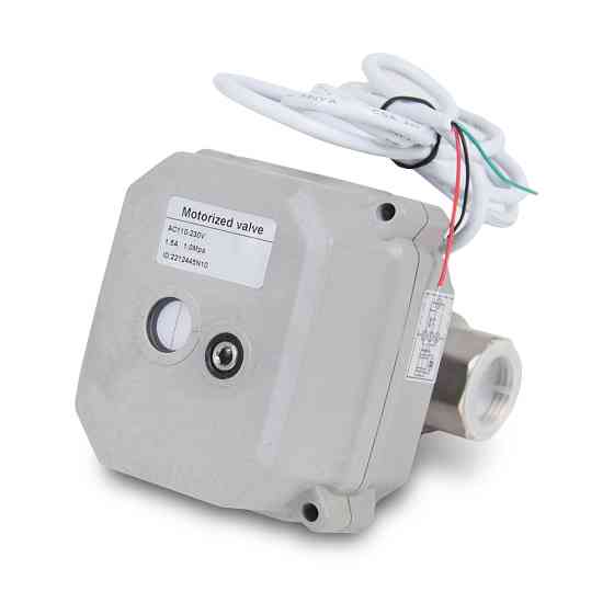 Кран кульовий з електроприводом YYD-1, 3/4", 220В, 10Вт, 40 бар Киев