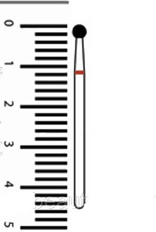 Насадка на фрезер алмазна мала сферична кулька Київ - фото 1