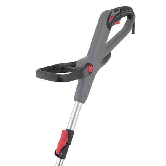 Тример електричний, 0,45 кВт, 10000 об/хв, ширина зрізання 300 мм, телескопічна штанга, регулювання положення головки INTERTOOL Киев