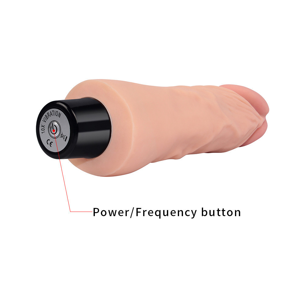 Реалістичний вібратор - Reel Softee Vibrator 7" Sex Aura Київ - фото 8