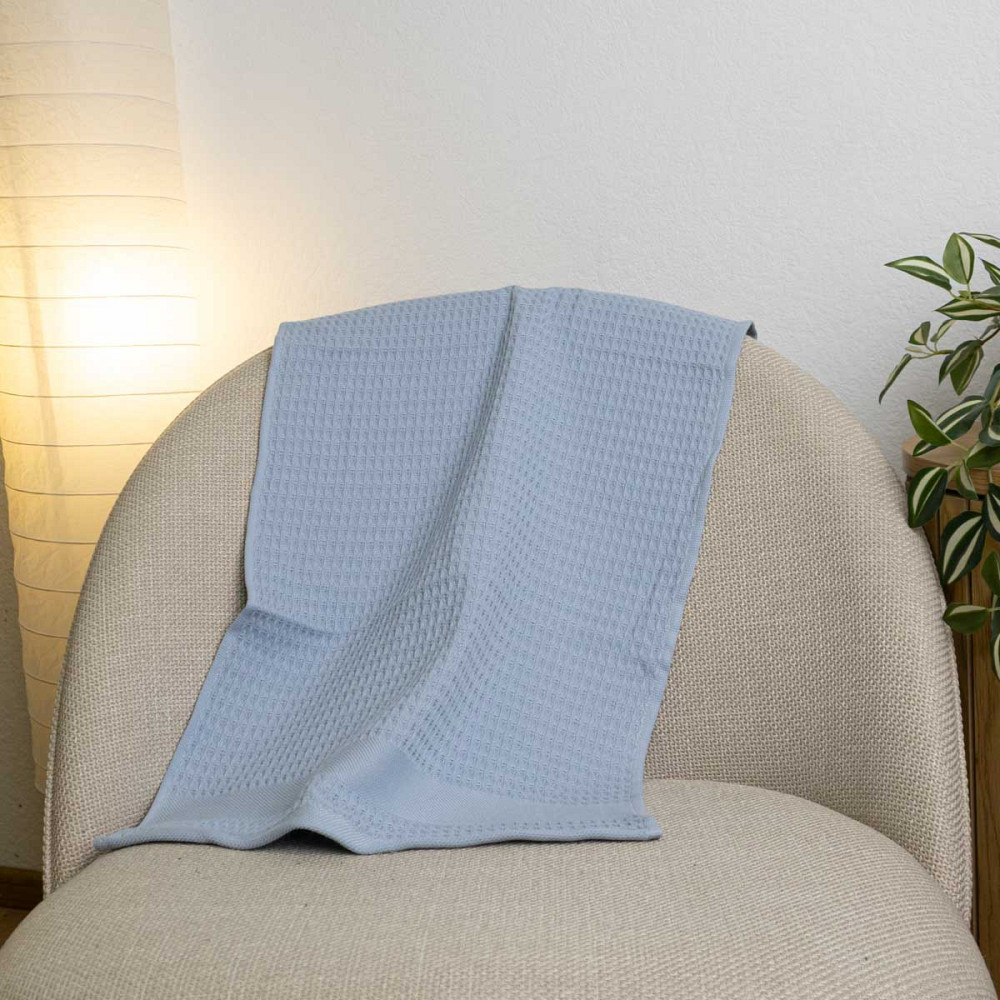 Салфетка вафельная GM Textile 40х70см 280г/м2 (Синий) Сумы - изображение 4