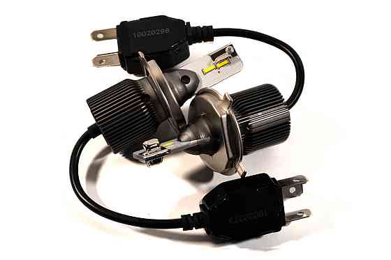 Комплект світлодіодних ламп HeadLight F8L H4 (P43t) 30W 12V 3720Lm з пасивним охолодженням Харків