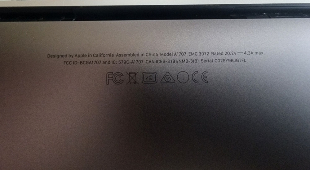 Ноутбук: MacBook Pro 15 (2017) A1707. Киев - изображение 1