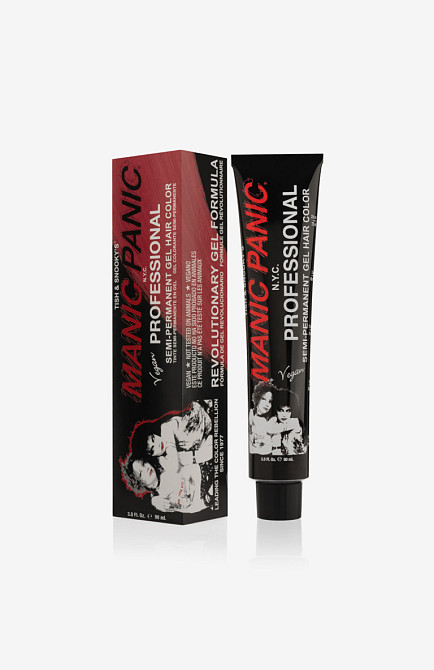 Manic Panic Professional Red Velvet Напівперманентний професійний прямий, фарбник яскраво вишнево - червоного відтінку, 90 мл Дніпро - фото 1