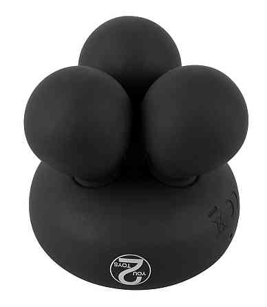 Мини-массажер с функцией подогрева, универсальный CUPA Warming Mini Massager черный Sex Aura Киев