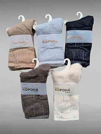 Женские теплые носочки из норки. Набор из 5 шт. Корона Норка Киев