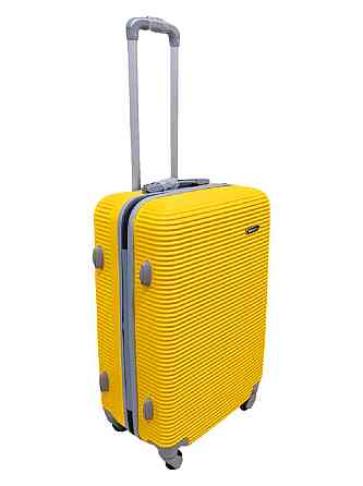 Валіза пластикова MILANO BAG 004 середня жовта Київ
