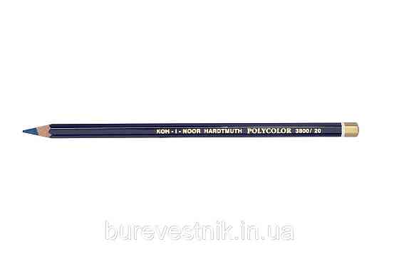 Олівець художній "Kooh-i-Noor" POLYCOLOR 3800/20 prussian blue/прусська лазур, шт Київ
