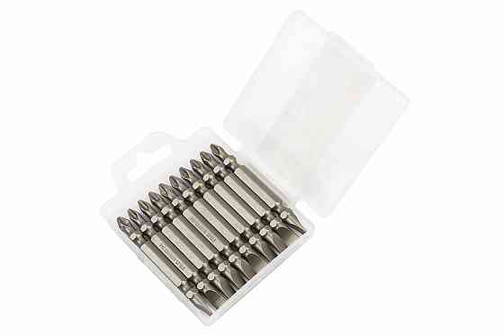 Біта двостороння PH2/SL6 65мм 1/4" S2 10шт 10-26-651 Київ