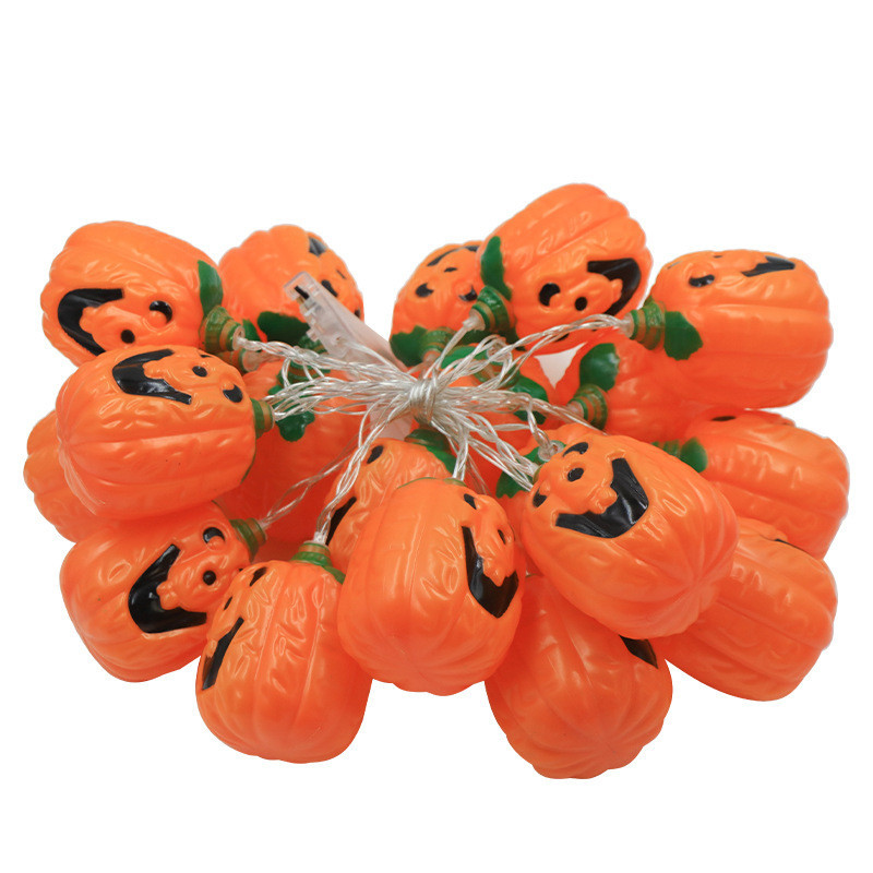 Гирлянда Хэллоуин Тыквы смайлики 150 см 10 led 55 на 50 мм оранжевый Киев - изображение 2