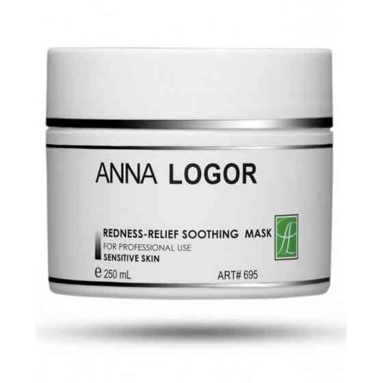 Заспокійлива маска проти почервоніння Anna Logor Redness-Relif Soothing Mask 250 мл Дніпро