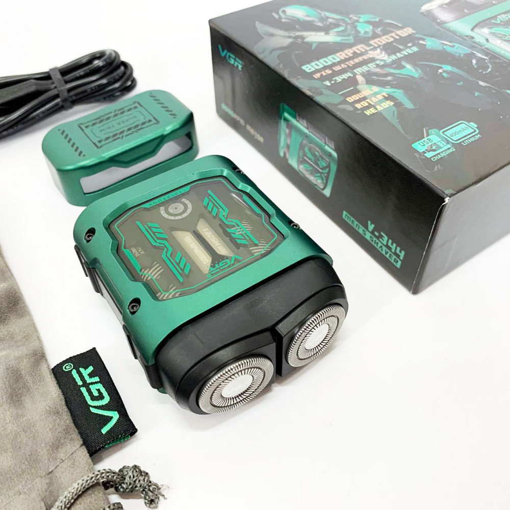 Електрична бритва для якісного гоління VGR V-344, Бритва професійна для гоління, Бритви акумуляторні NE-88 Львів - фото 3